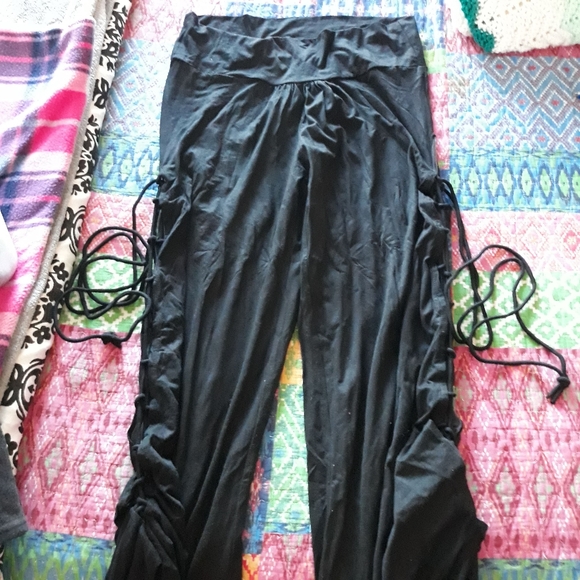 Blue Sky Pants - New Tie up joggers